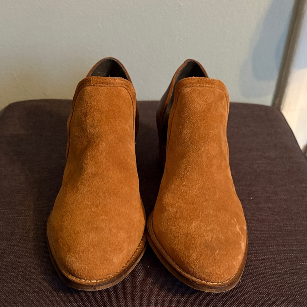 Diba True Tan Suede Shoes